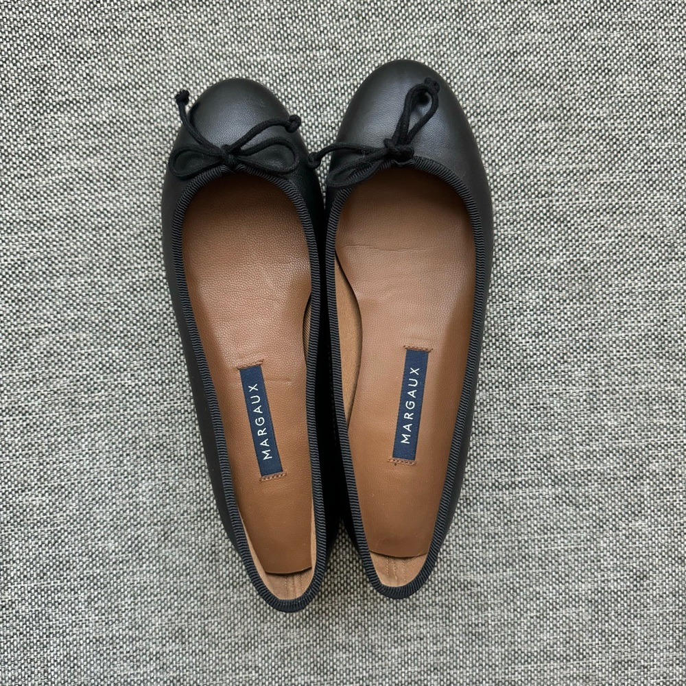 Margaux The Demi in Black Nappa